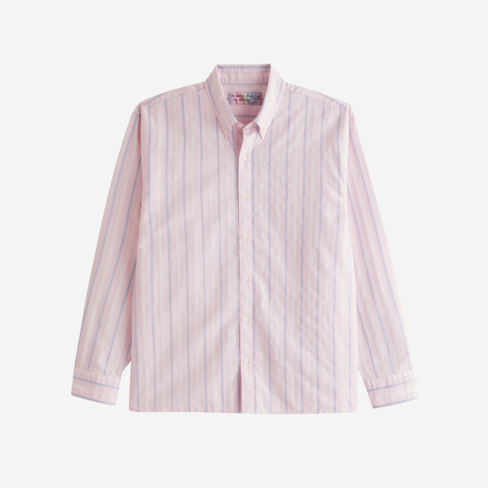 Pride Abercrombie pink shirt