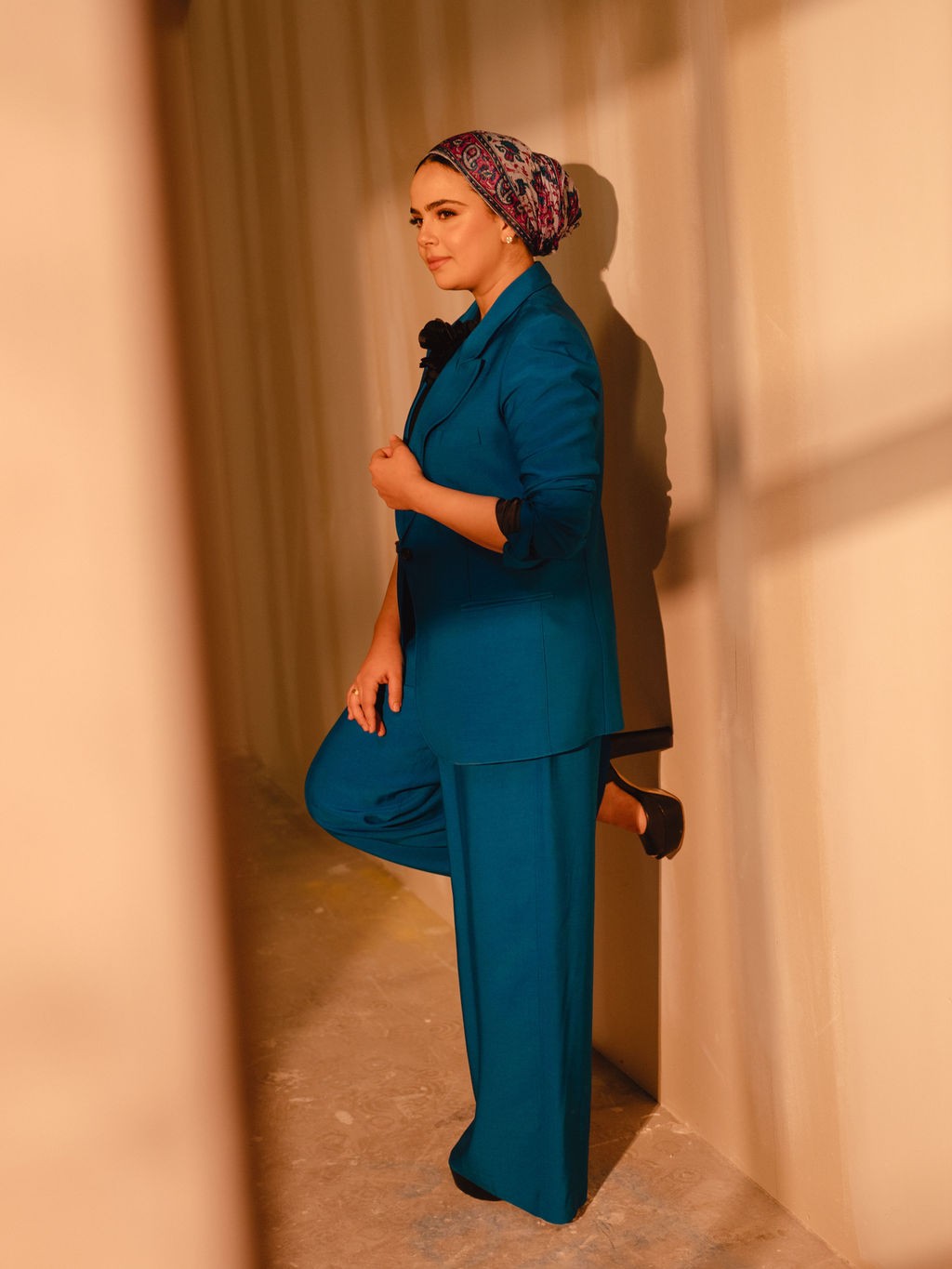 Blazer: Holt Renfrew | Pant: Holt Renfrew | Heel- Holt Renfrew