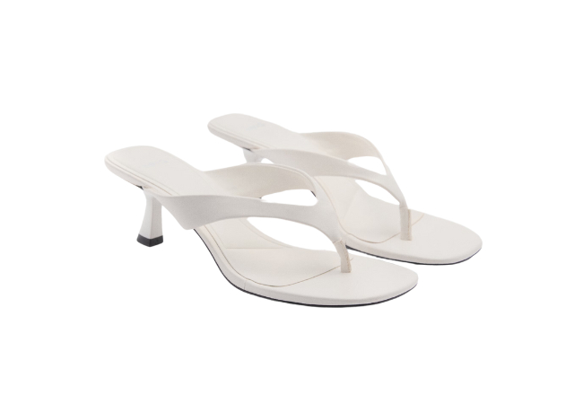 Mango Kitten Heel Sandals