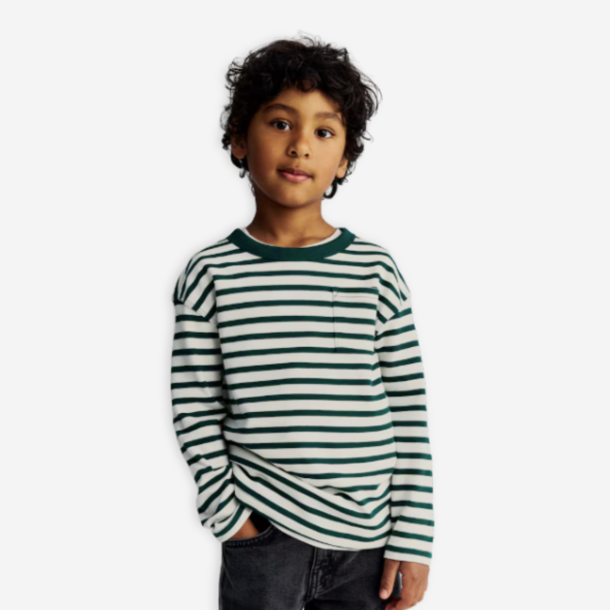 Striped Long-Sleeve Shirt