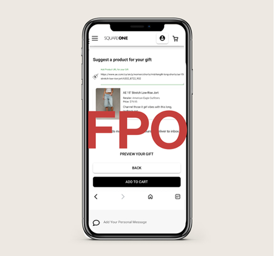 Suggest a product for your gift