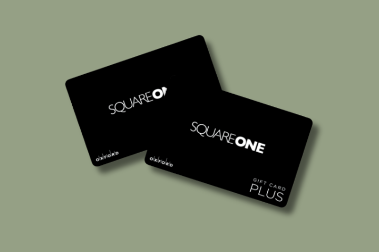 Two Square One gift cards