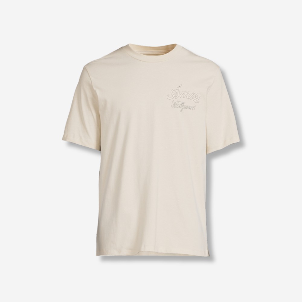 Amiri leather camp t-shirt