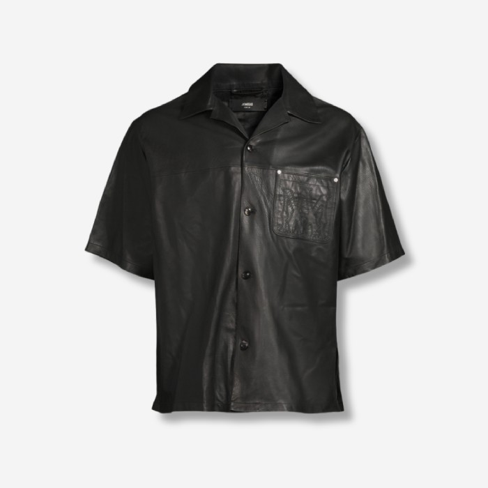 Amiri leather camp t-shirt