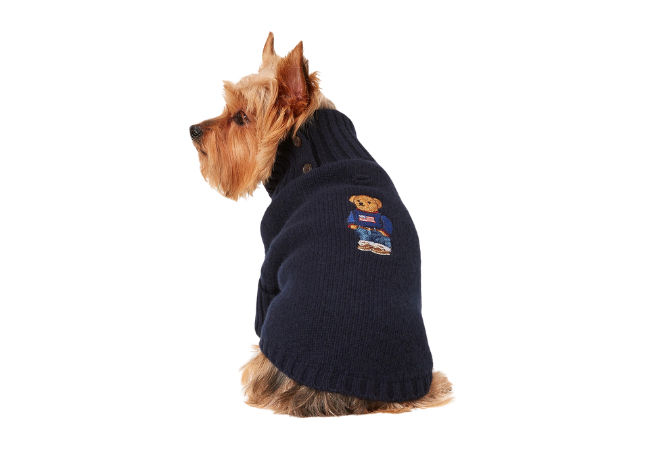 Bear Wool-Blend Dog Sweater at Ralph Lauren