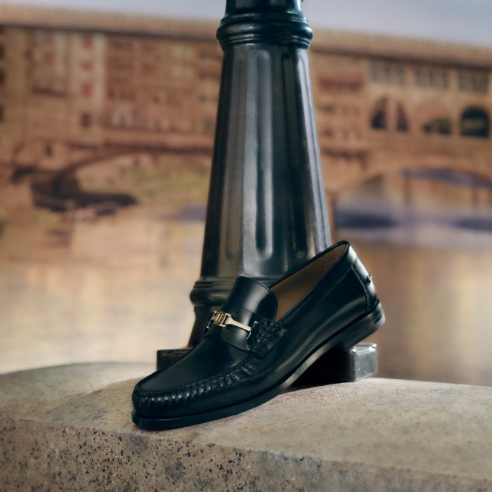 Black loafer