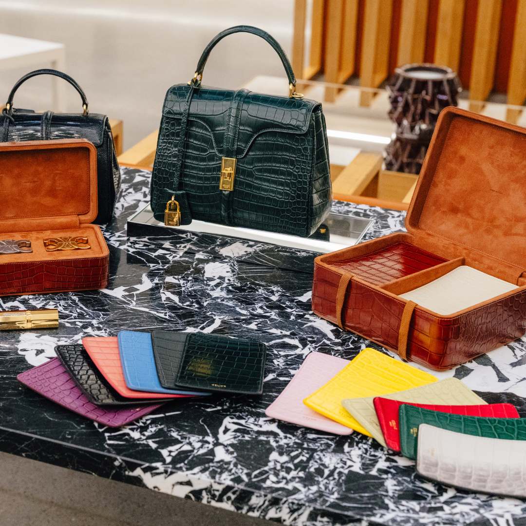 Celine exotic leather handbags