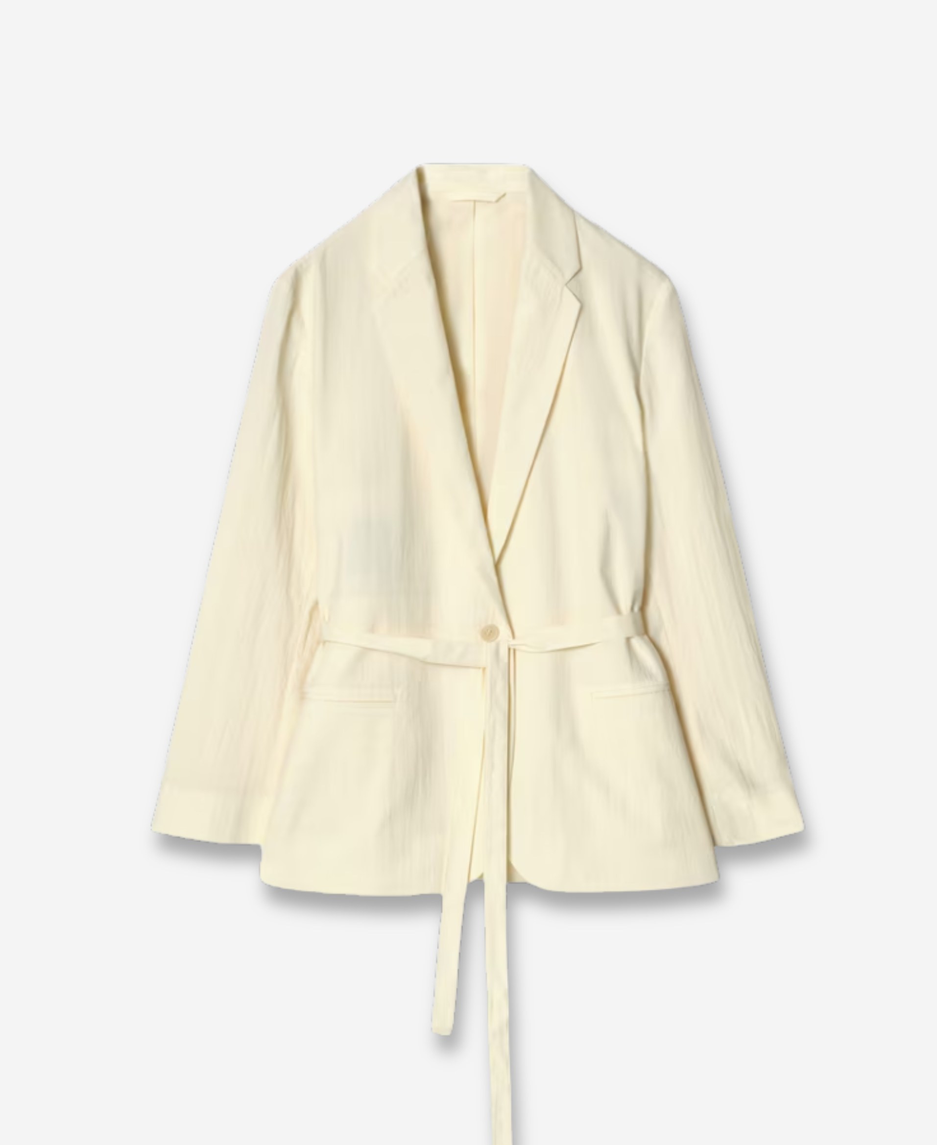 COS Waist Cotton Blazer