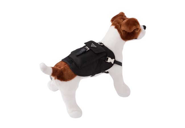 Re-Nylon Dog Harness at Prada