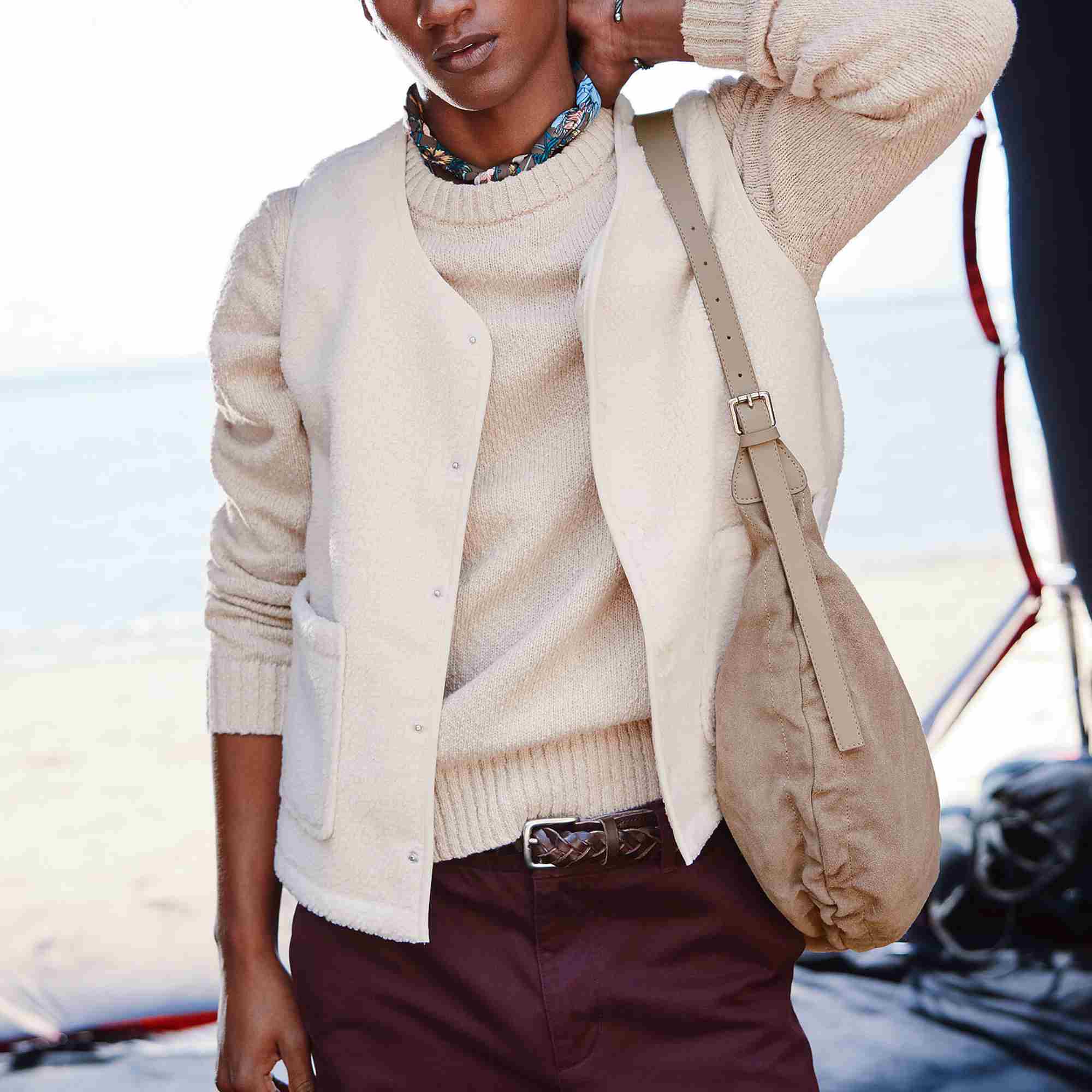 High-pile Fleece Vest