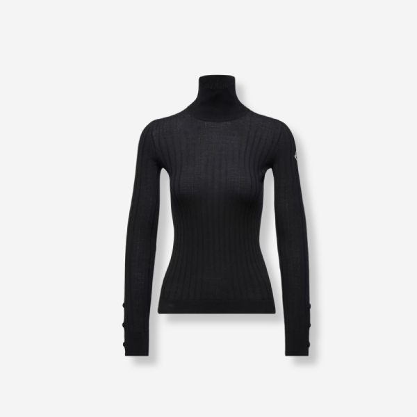 Moncler black cardigan