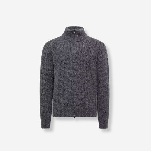 Moncler grey cardigan