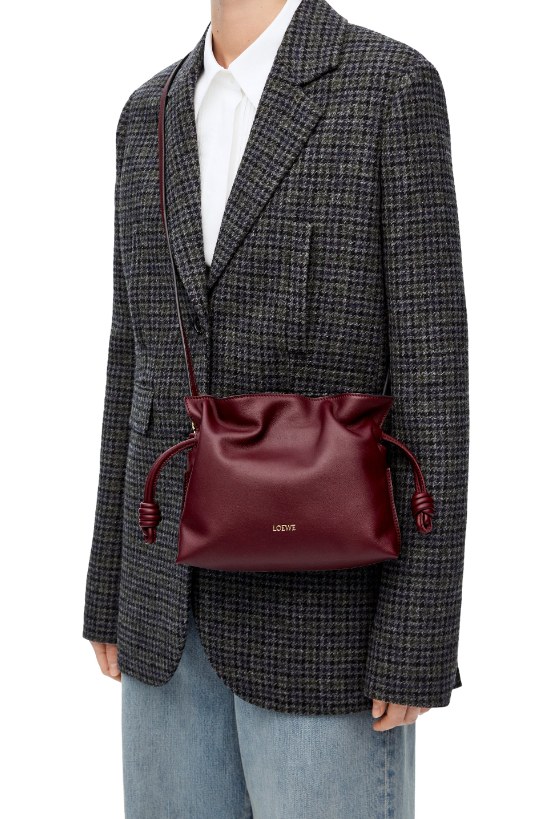 Flamenco clutch in nappa calfskin