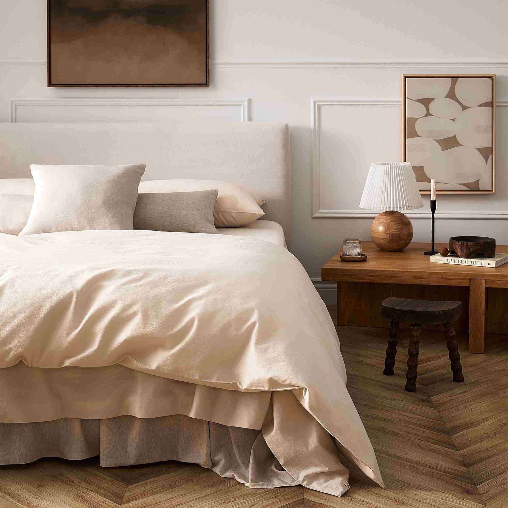Linen and Organic Cotton Duvet Cover