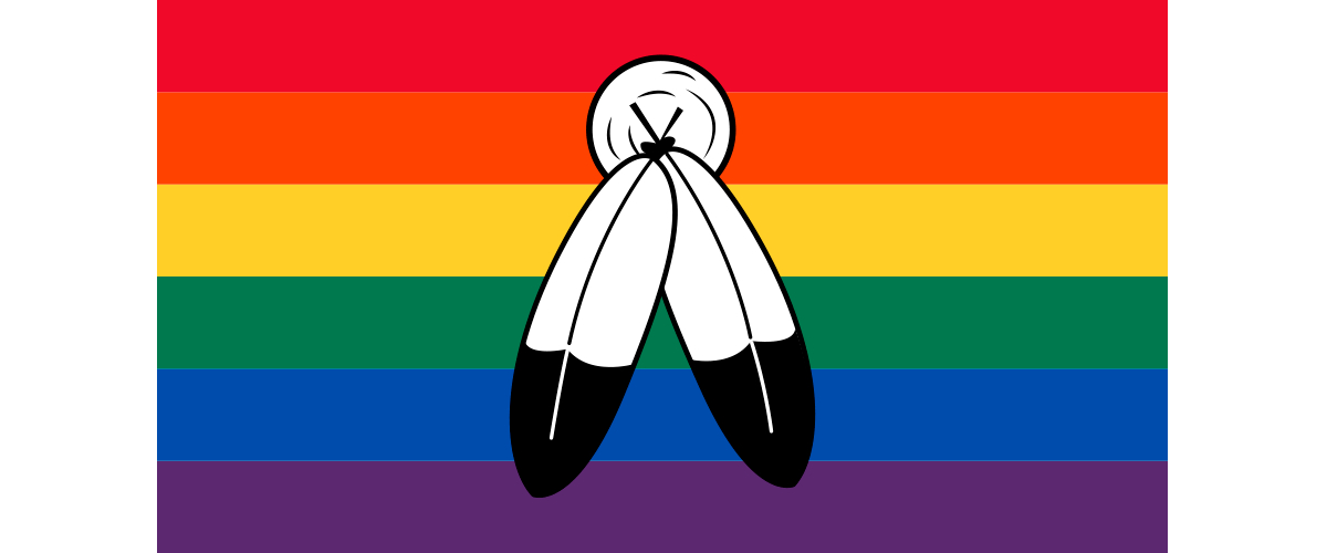The Two-Spirit Pride Flag