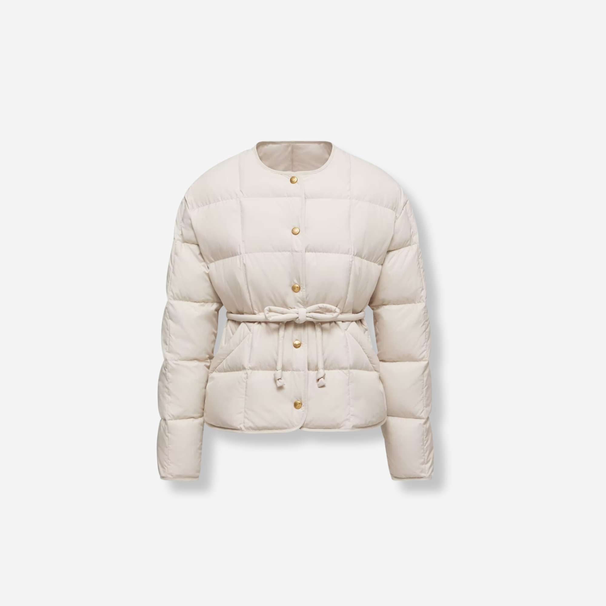 White moncler jacket