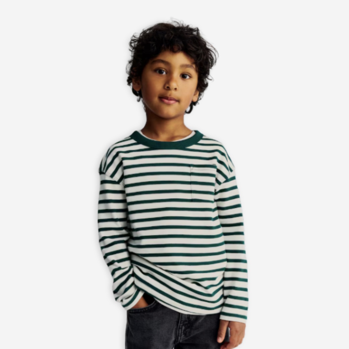 Striped Long-Sleeve Shirt